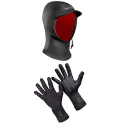 O'Neill Psycho 1.5mm Wetsuit Hood ​+ 1.5mm Psycho Tech Gloves