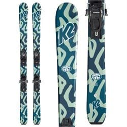 K2 Indy Skis ​+ FDT 7.0 Bindings - Kids' 2025