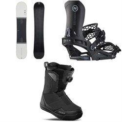 Season Primer Snowboard ​+ Nidecker Kaon Snowboard Bindings ​+ thirtytwo Shifty Boa Snowboard Boots 2025