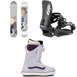 Nitro Nova Snowboard ​+ Talent Snowboard Bindings ​+ Vans Encore OG Snowboard Boots - Women's 2026