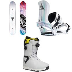 Nidecker Alpha Snowboard ​+ Kaon-Plus Snowboard Bindings ​+ Kita Snowboard Boots 2026