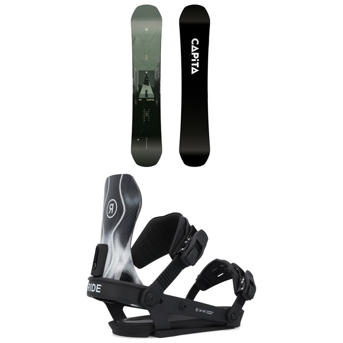 CAPiTA - Super DOA Snowboard + Ride A-10 Snowboard Bindings 2025